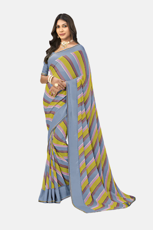 Laxmipati N-2722 Multicolor Georgette Saree 